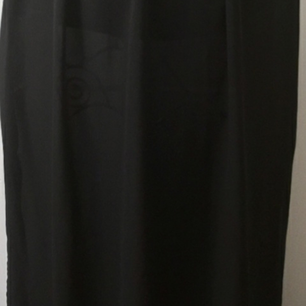 Forever 21 Black Sheer Maxi Skirt